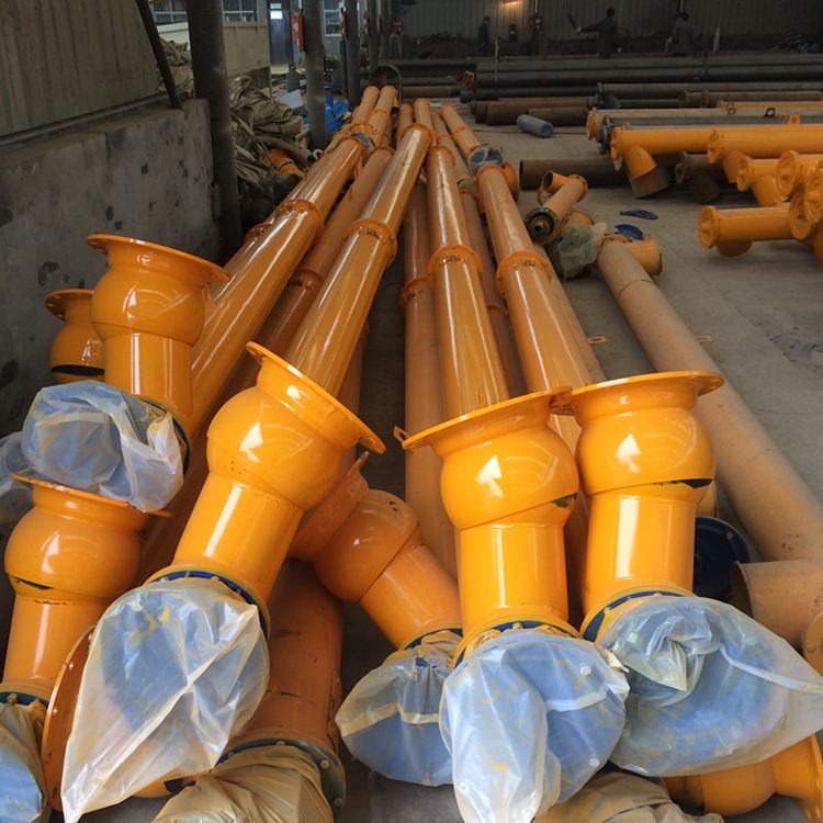 长期现货供应各种型号螺旋输送机 219x6米加厚型螺旋输送机