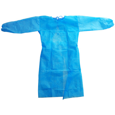 quality goods disposable Surgical gowns wathet Non-woven fabric Peritoneum Gowns Gowns dust cover wholesale