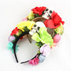 Headband, hair accessory, props, suitable for import, halloween, roses, graduation party