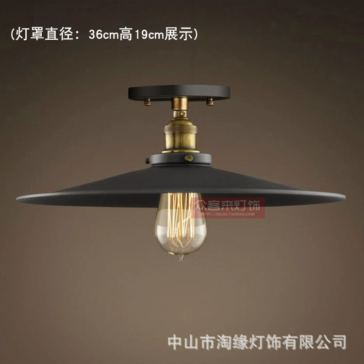 Country retro ceiling light, creative lights for corridor, American style