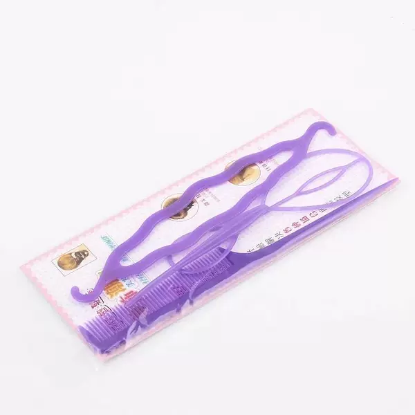 Value-for-value hair curler 4-piece combination hair curler hair puller hair salon ball head tool suit stall 2 yuan store