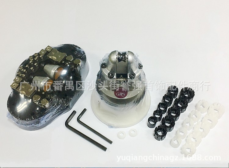 新款高精密万能镶石座 首饰戒指微镶固定夹具镶嵌球 万能镶石雕刻