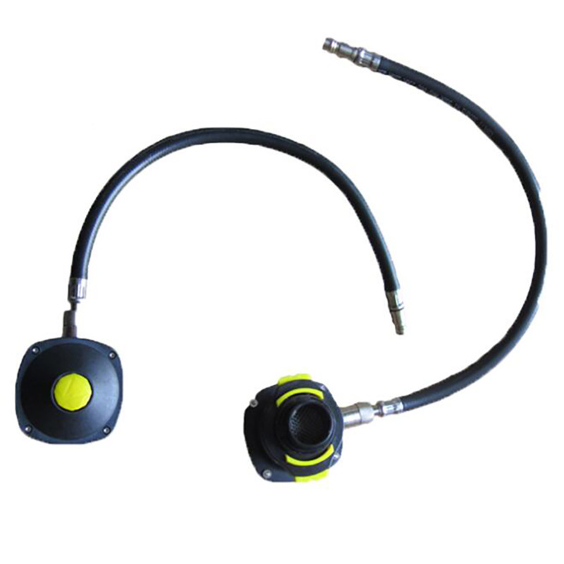 正壓式空氣呼吸器供氣閥 法式供氣閥通用快速接口RHZKF呼吸器配件