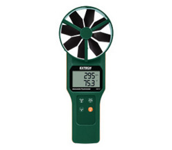 EXTECH AN320大型叶片CFM/CMM风速计/湿度计加CO2