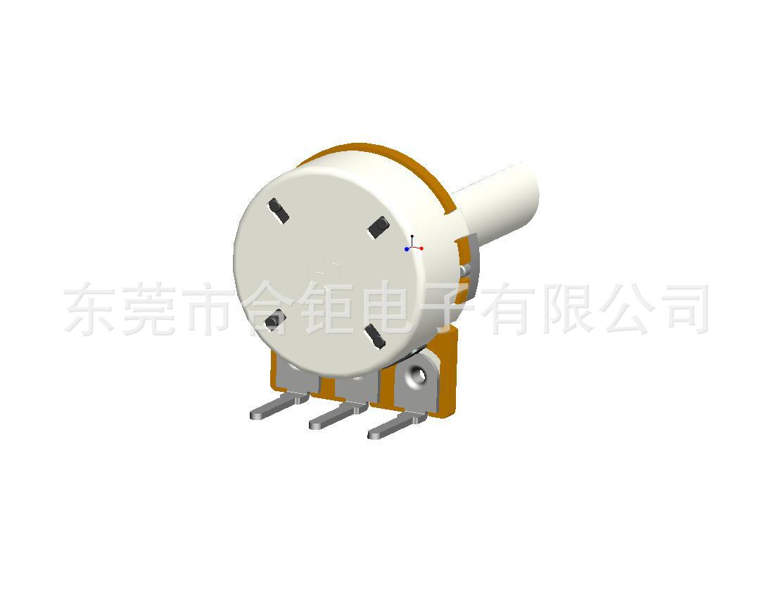 厂家直销小家电搅拌机电位器　带档位电位器　分段电位器RV16KN