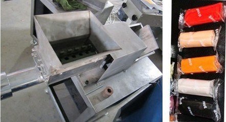 橡皮泥挤出机,橡波泥包装机,彩泥成型包装机