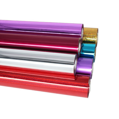 厂家热销镭射纸包装膜烫金材料电化铝品种齐全颜色可选交货快