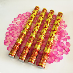 Manufacturer wholesales hand-held salutes, wedding opening ceremony flowers, celebration fireworks tubes, hand-twisted spray tubes, fireworks cannons