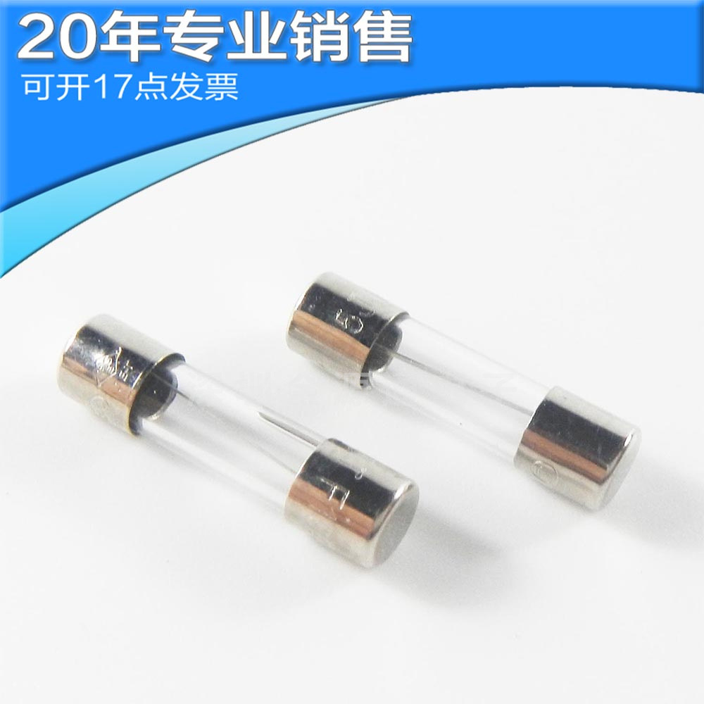 全新F10A250V 直插保险丝 管 丝 玻璃丝 电子元器件保护器件