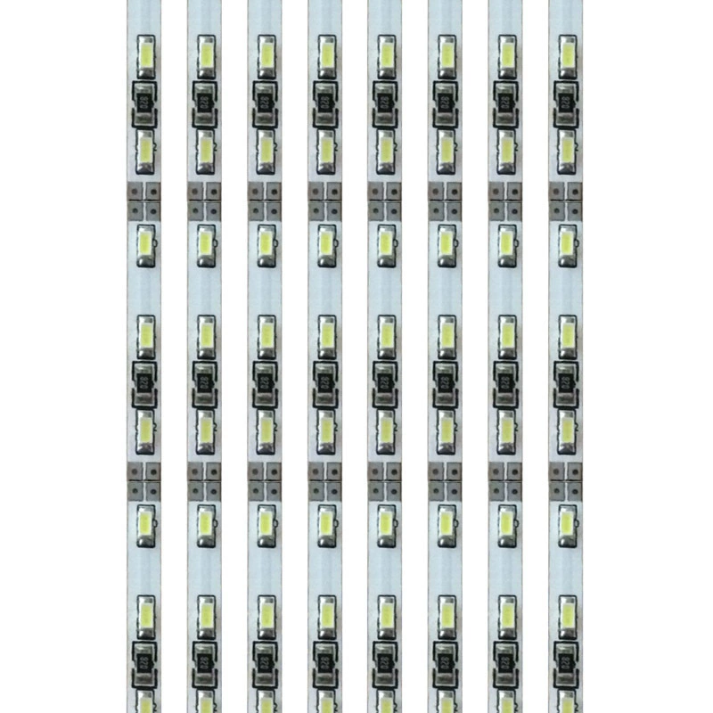 Реклама Ультратонкий световой короб 3MM шириной 120 огней 2835 полосок света Акрил 24V Ультра узкая жесткая лентя-лос