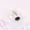 Diphne Pan Family S925 Silver Bracelet Electric LOVE beads