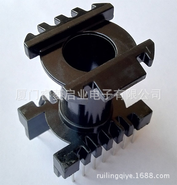 ER42/EC42 立式 7+7 针距5.0 排距25.4 高48.1 变压器骨架厂家