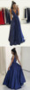 European and American sexy V collar sleeveless evening dress