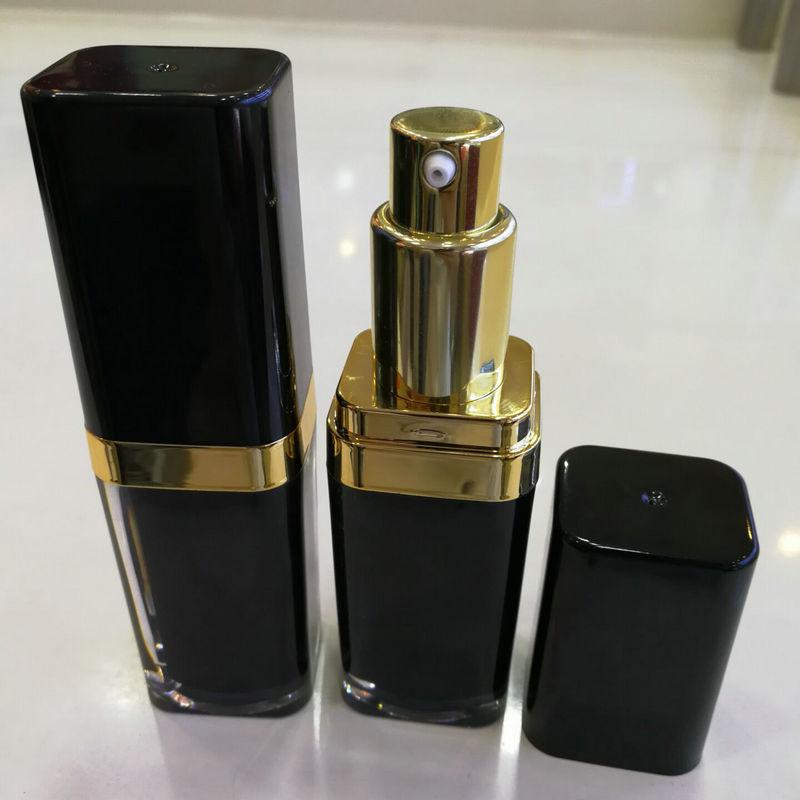 15ML亚克力四方形乳液瓶 精华瓶 爽肤水瓶 喷雾瓶化妆品包材