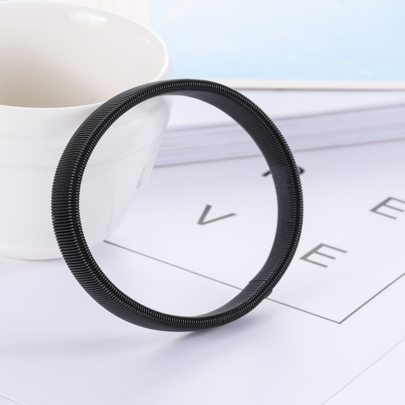 Fashion Round Elastic Ring Plating Menu0027S Bangle 1 Piece