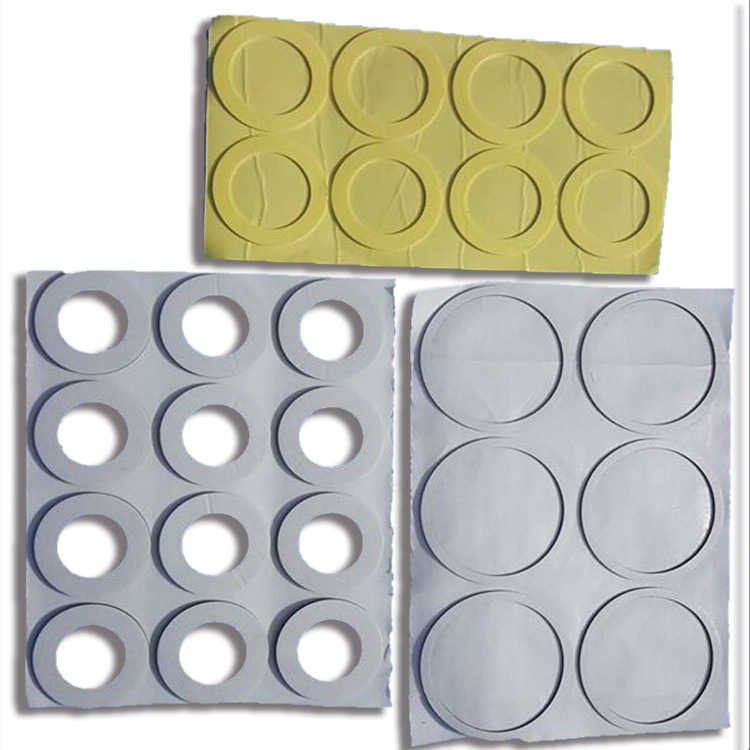 厂家格纹EVA胶垫 单面泡棉双面胶家具保护脚垫 自粘网格EVA垫片