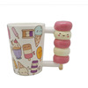 Cartoon Emoticon Pack Ice Cream Popsicle Ice Cream Popsicle Cup Cute Popsicle Ceramic Mug Water Cup