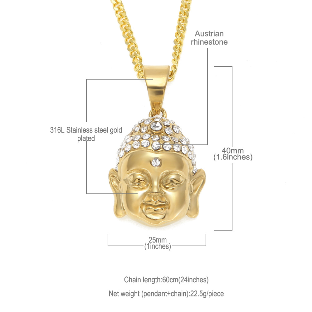 Buddha Pendant Necklace
