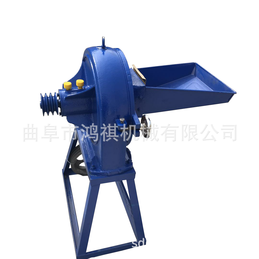 沐川县 23齿爪粉碎磨面机 鸿祺机械齿盘式粉碎磨面机