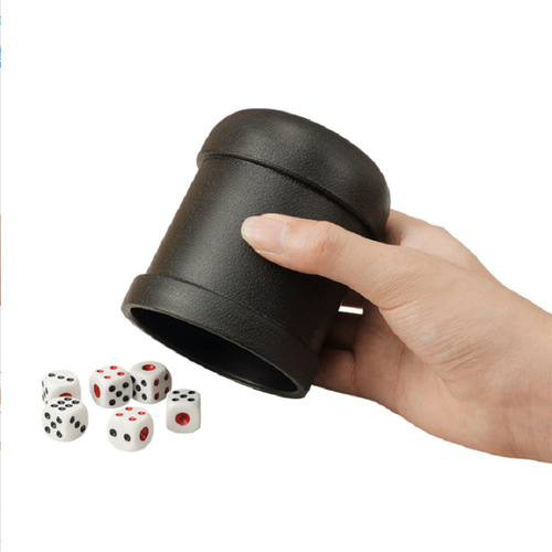 Manufacturer's dice set, bar KTV sieve cup, throw the cup to send dice creative gift, sieve cup, dice cup wholesale