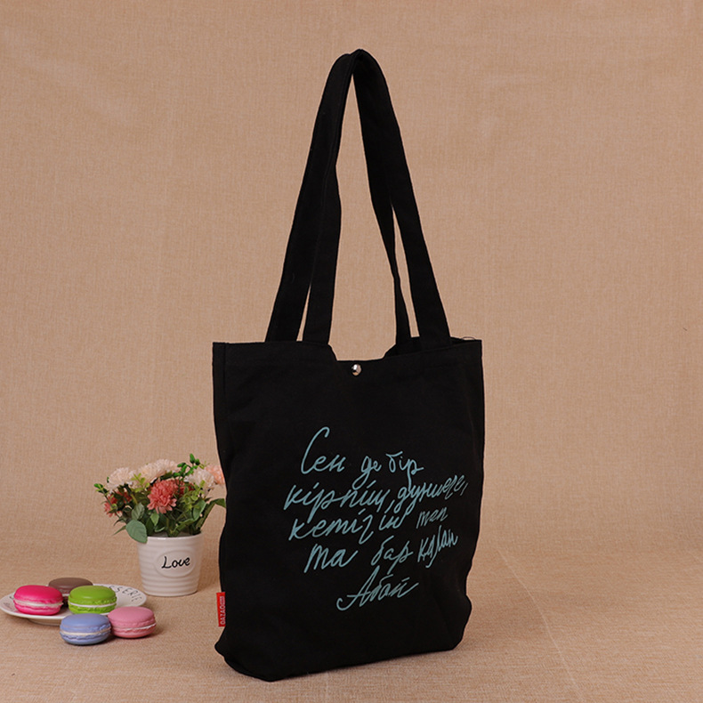 专业供应 学生环保8创意棉帆布袋 手提彩印广告棉布购物袋批发