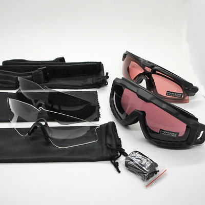 SI M Frame Alpha防破片护目镜套装二合一版本 战术风镜眼镜