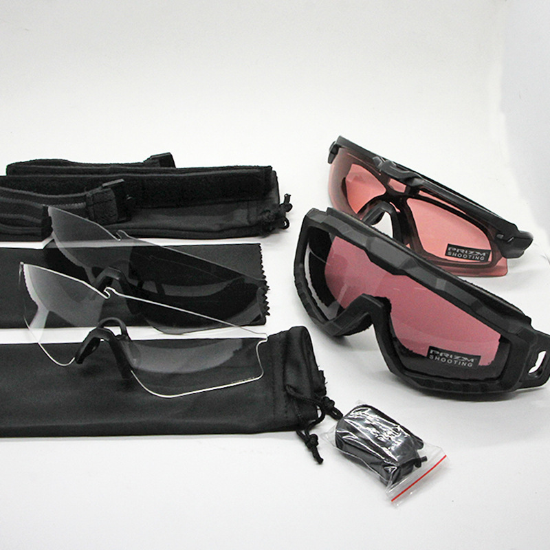 SI M Frame Alpha防破片护目镜套装二合一版本 战术风镜眼镜