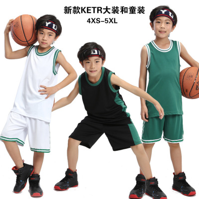 2018新賽季凱爾特人籃球服套裝高品質幼兒園中小學生大學生籃球衣