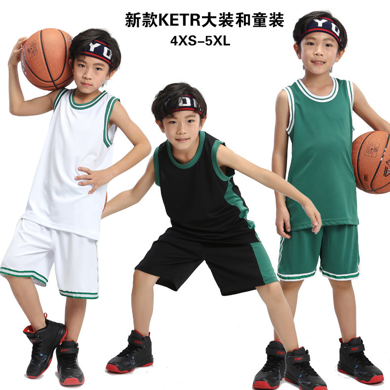 2018新賽季凱爾特人籃球服套裝高品質幼兒園中小學生大學生籃球衣