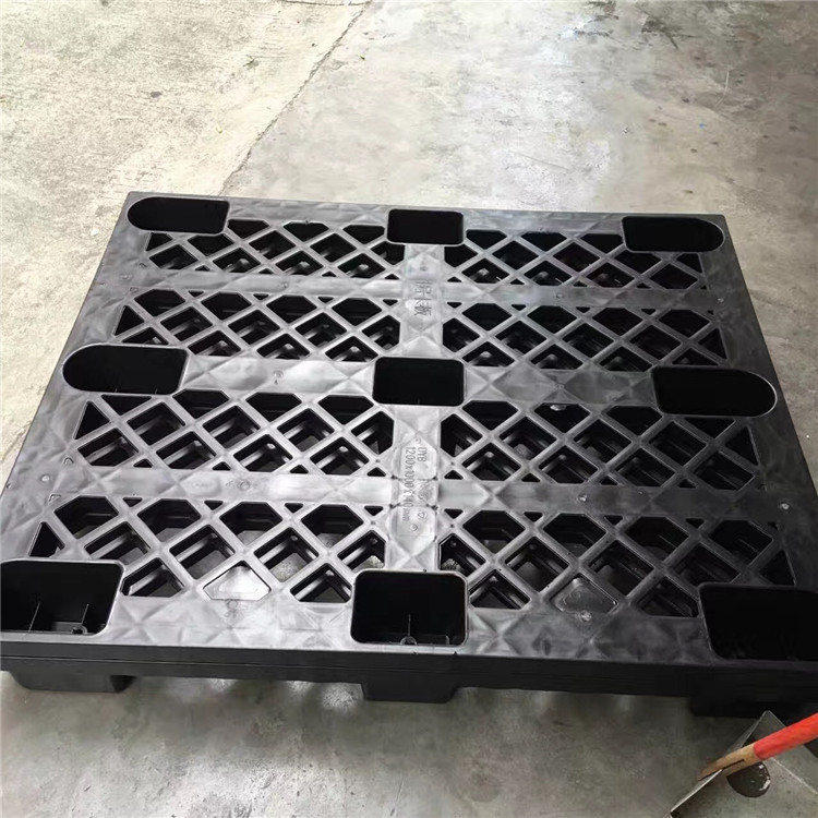 黑色防静电导电塑料卡板 深圳 广州九角塑胶托盘 塑料托盘栈板