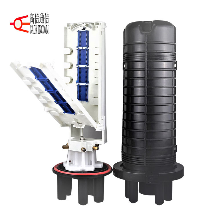 厂家现货直供144芯 帽式光缆接头盒 热缩密封防水接续盒DR01A-5口