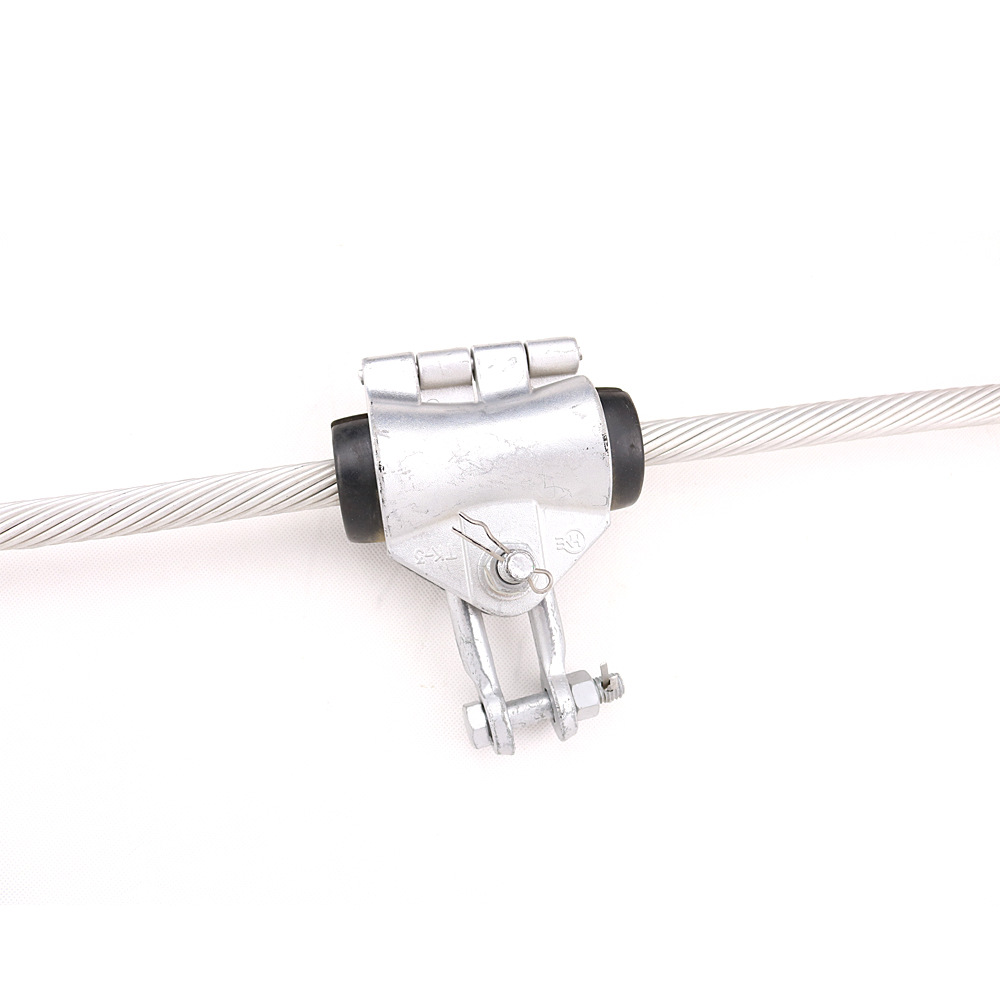 热销大卖预绞丝大跨距耐张线夹 一件代发铝包钢丝转角耐张金具