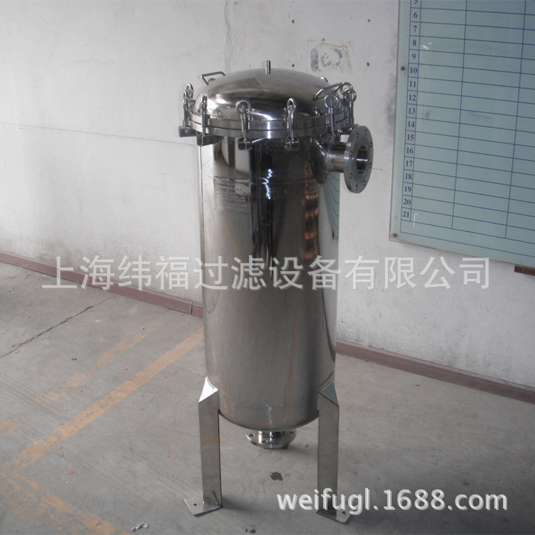 1.5平方大流量全抛光布袋式过滤器滤芯可清洗超滤净水器