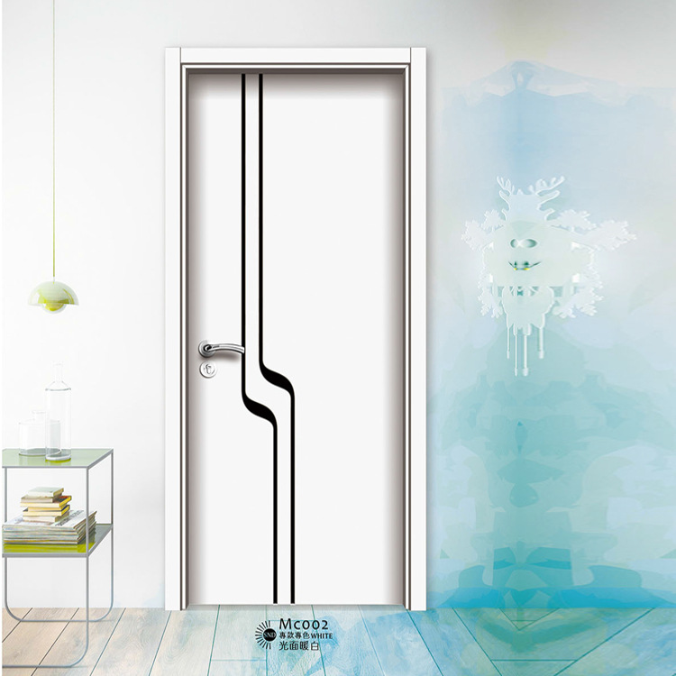 Manufactor wholesale German ecology ecology solid wood Mosaic German solid wood Mosaic Interior door