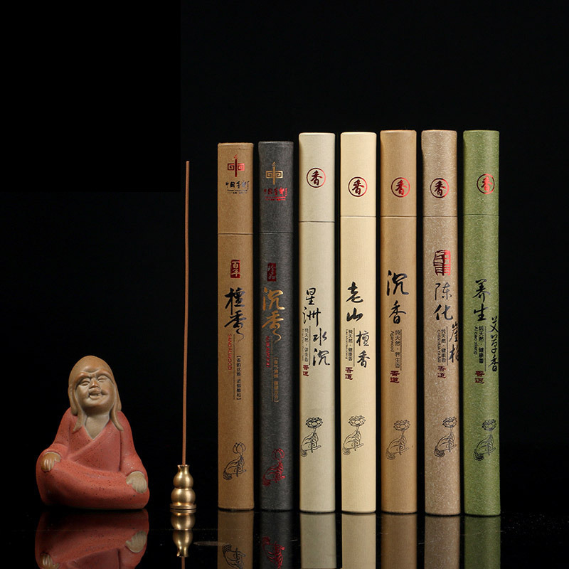 20克老山檀香线香沉香艾草养生安神助眠室内香薰