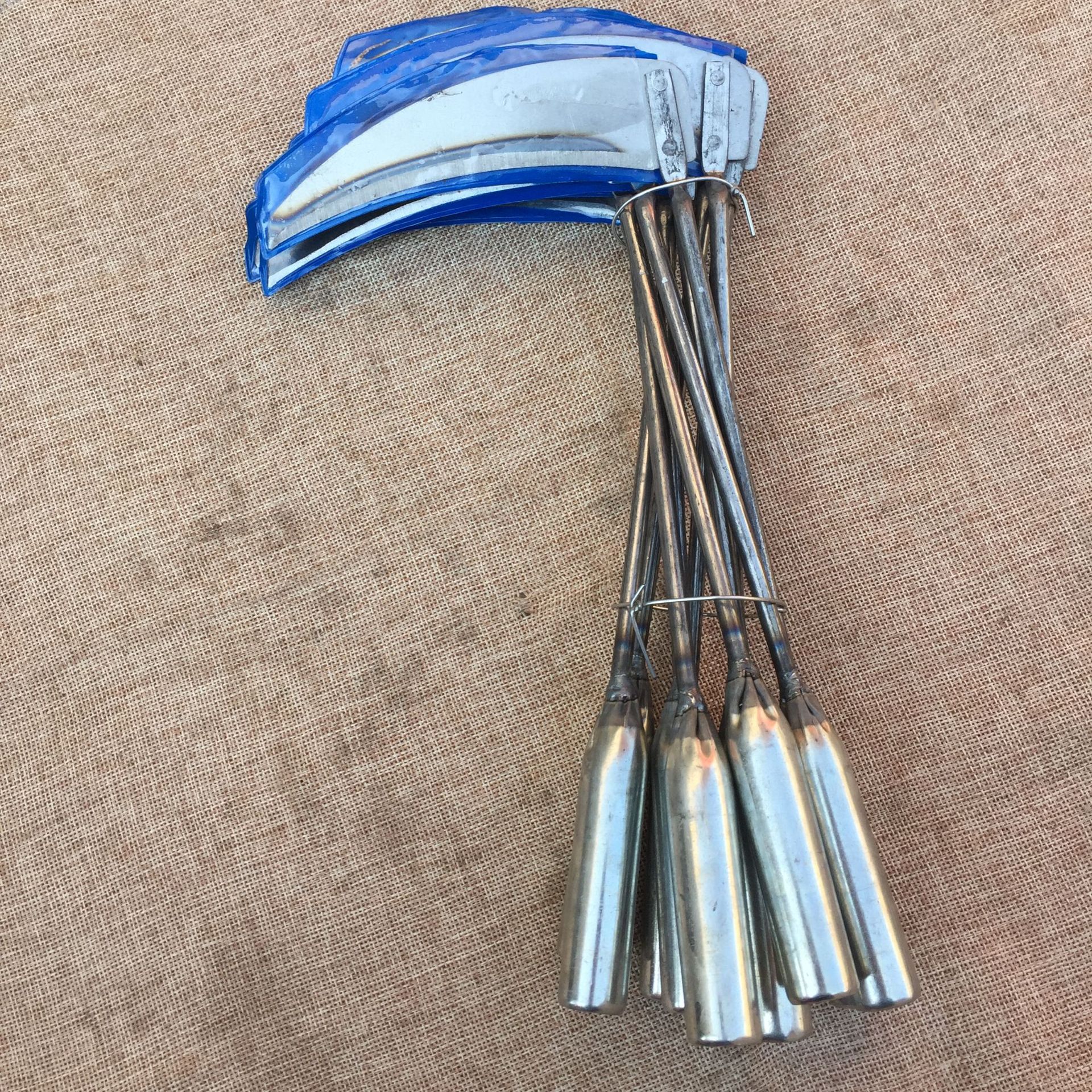 农用韭菜镰刀   收割镰刀    蒜刀    铁柄镰刀