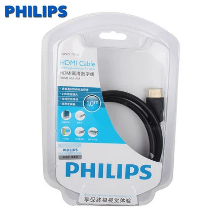 Philips, кабель для ноутбука, 1 м, 2 м, 3 м, 5 м, 10 м