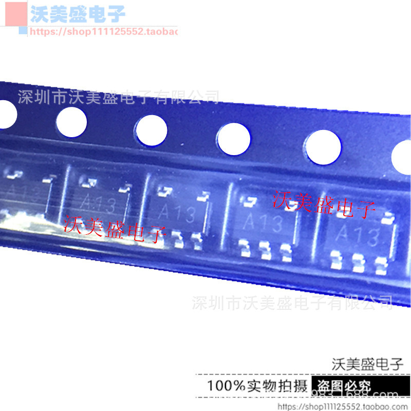全新现货 LMV321M5 LMV321M5X/NOPB 丝印：A13 TI/NS SOT23-5