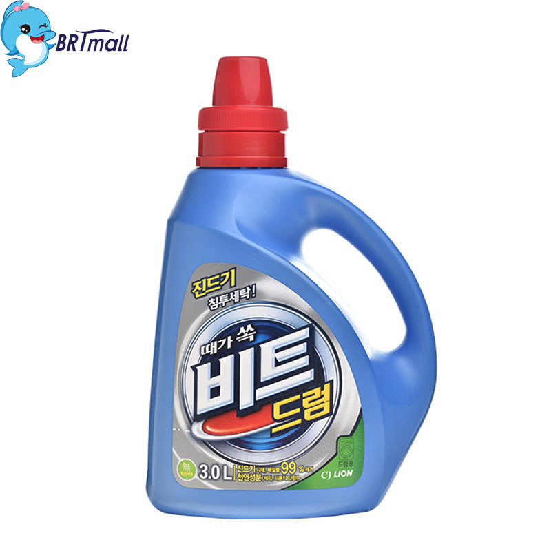 韓國進口 洗衣液 韓國防螨蟲除陳垢 碧特強力濃縮3L 碧太