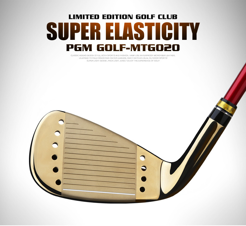 Gậy golf sắt số 7 nam thiết kế tăng tốc, thân carbon hoặc thép — Màu đen lớp S, Màu đen lớp R, Màu đen SR cấp, Màu đen thanh thép chi tiết 6