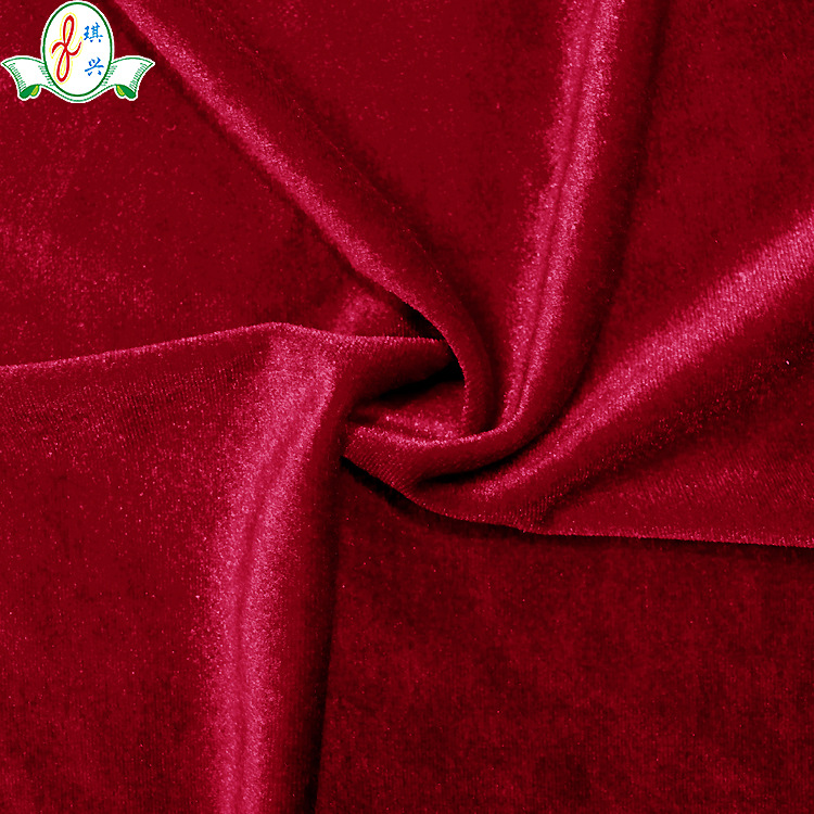 睡衣内衣时装涤氨绒布 天鹅绒面料  涤纶内衣素色布 92/8涤氨