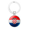 Football keychain, transport, pendant, Russia, with gem