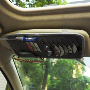 Car multifunctional sun visor CD Multimediya və saxlama aksesuarları