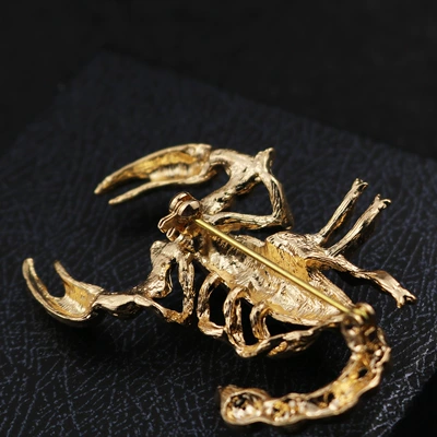 enamel scorpion brooch domineering personality | Yaxa sancaqları
