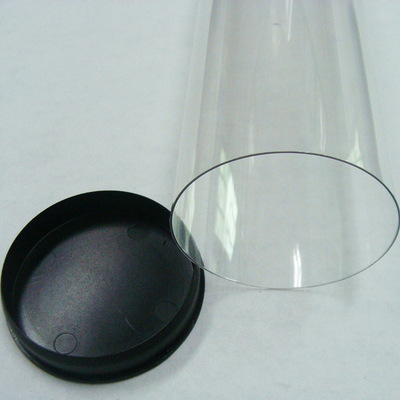 Dongguan customized High transparency PETG Plastic Packaging Plastic pipe Silk screen PVC packing Square tube Circular tube Cylinder