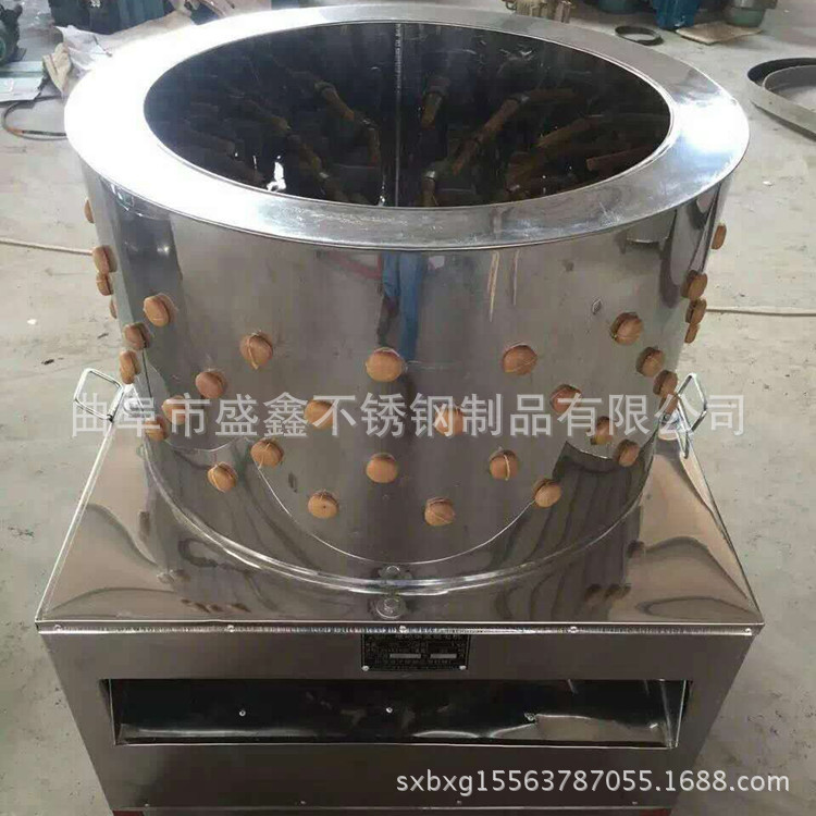 不锈钢鸡鸭鹅电动去毛机拔毛机脱鸡毛机商用家禽脱毛机50型