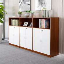 Tủ hồ sơ văn phòng tủ gỗ thông tin hiện đại tối giản với tủ hồ sơ khóa tủ ngắn tủ sách nhà máy bán trực tiếp Tủ văn phòng