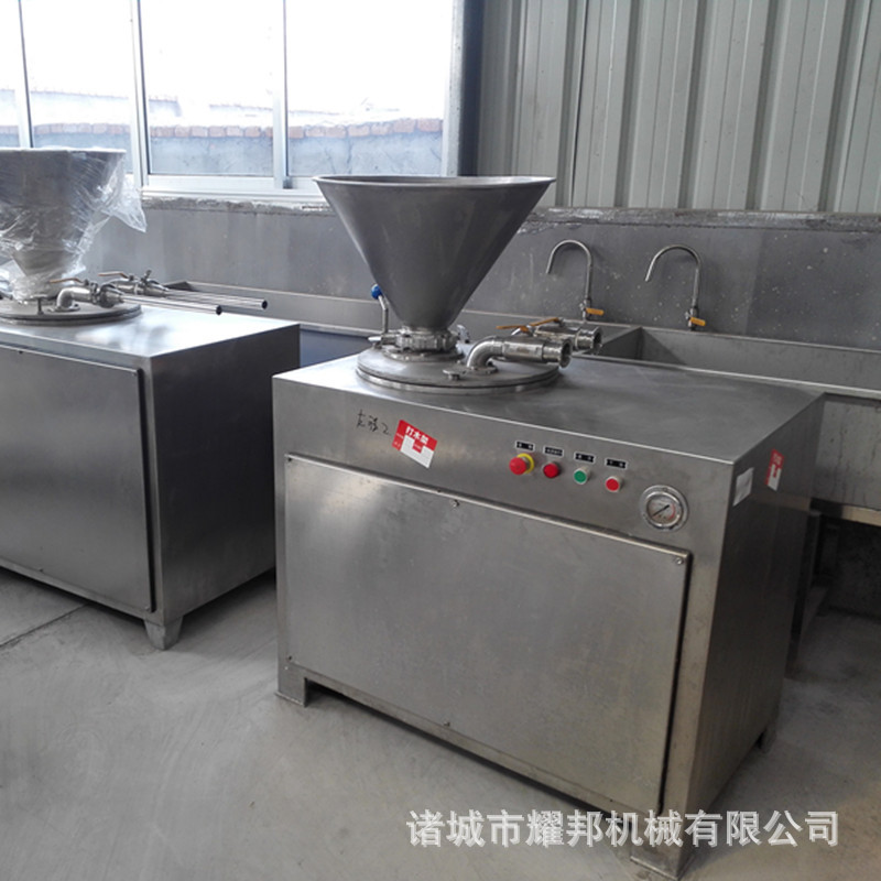 大型液压全自动灌肠机 腊肠风干肠灌肠机器 红肠香肠加工全套设备
