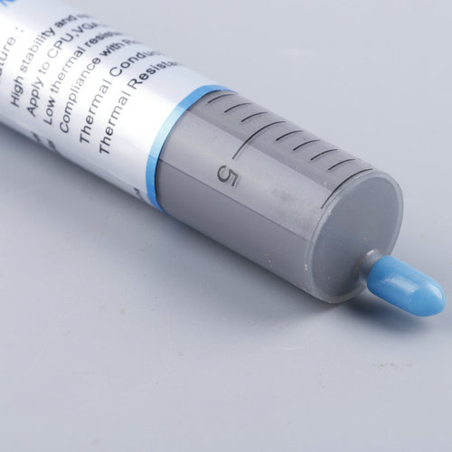 Manufacturer supplies silver-gray silicone computer desktop CPU cooler thermal paste motherboard silicone paste large syringe