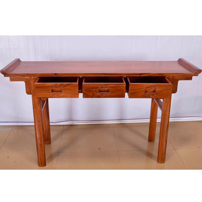 Xianyou lush mountain Sin made classical 1.58 Abutment Hedgehog Rosewood Narrow table Africa Rosewood Altar
